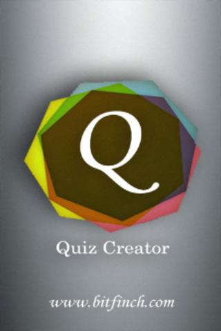 Quizzo Quiz Creator
