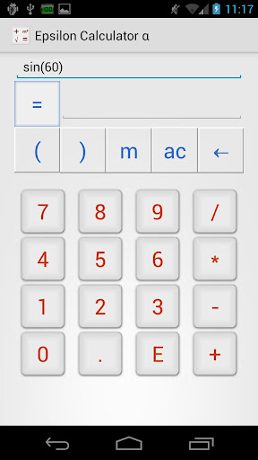 Epsilon Calculator Alpha