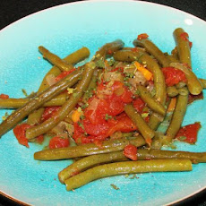 Braised Green Beans With Tomatoes