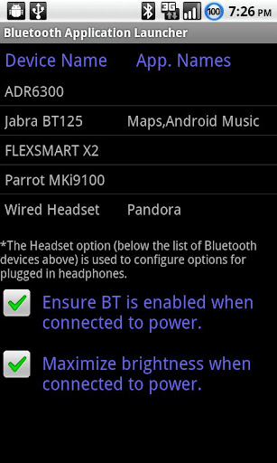 Bluetooth App. Launcher Free