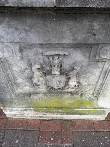 Cardiff City Crest in Stone