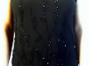 Divino Conjunto Negro De Blusa Y Capri