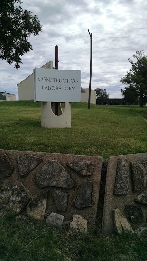 OSU Construction Laboratory Sign
