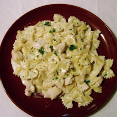Lemon Cream Chicken With Pasta