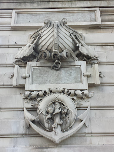 Navy Inspired Building Detail 