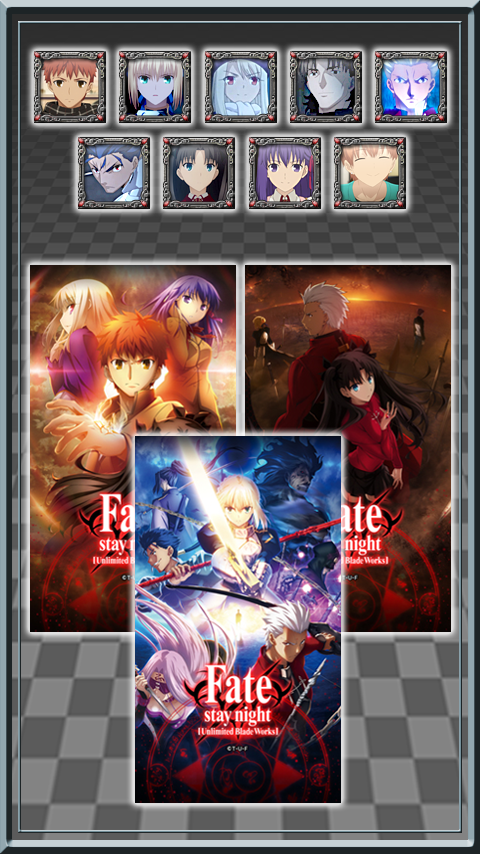 Android application ライブ壁紙 / Fate/stay night [UBW] screenshort