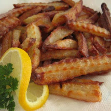 Oven Baked Patates Tiganites (French Fries) 3 Variations Fried /
