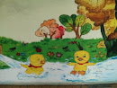 Playful Duck Mural