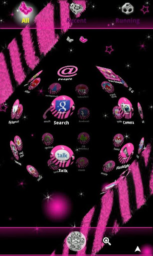 【免費個人化App】Pink Zebra Starry icon pack-APP點子