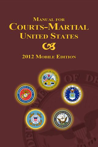 【免費書籍App】Manual for Courts-Martial-APP點子