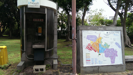 地圖加公共電話