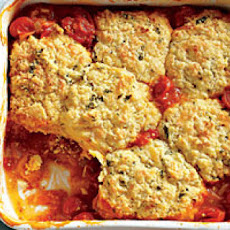 Savory Tomato Cobbler