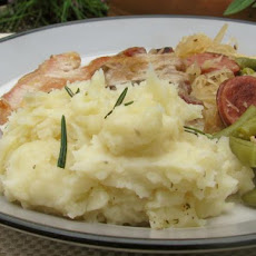Garlic-Rosemary Mashed Potatoes