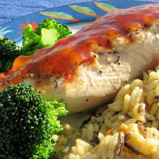 Apricot Glazed Chicken Breasts