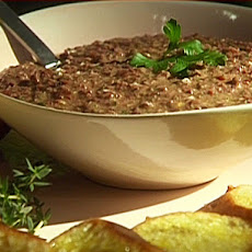 Olive Tapenade with Olive Oil Crostinis