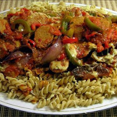 Italian Sausage With Fusilli