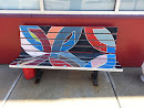 Frank Stella Art Bench