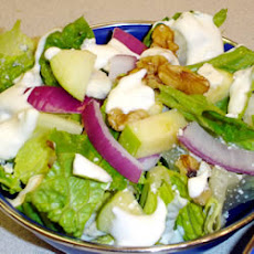 Romaine With Apple, Pecans and Blue Cheese