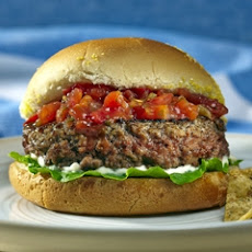 Mario Batali's Juicy Salsa Burger