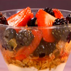 Gingery Fruit Salad Parfait