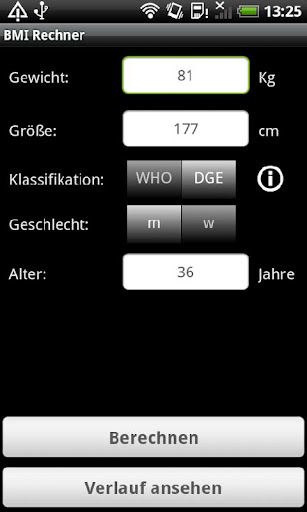 Condat BMI-Rechner