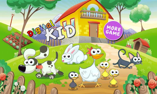 Farm Friends free edu puzzle