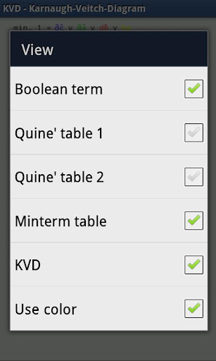 【免費教育App】KVD - Karnaugh-Veitch-Diagram-APP點子