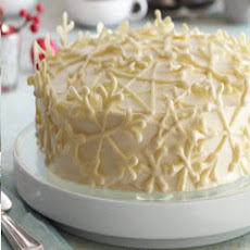 Vanilla Snowflake Cake