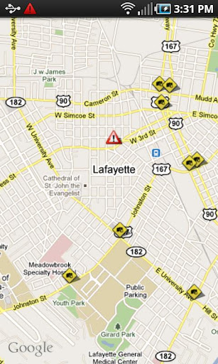 【免費旅遊App】Lafayette Traffic-APP點子