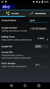 How to mod Ahoy Calling Card Dialer patch 2.3.b apk for android