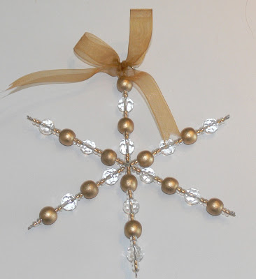 "Gold Star" Snowflake Kit