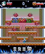 Snow Bros 176x220 - 128x160