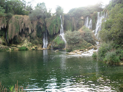 One part of the Kravica waterfall