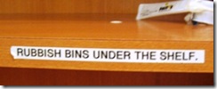rubbish