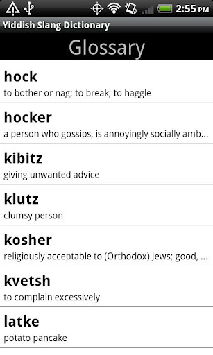 Yiddish Slang Dictionary