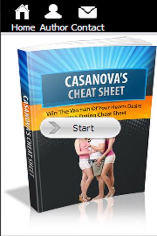 Casanovas Cheat Sheet