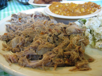 Chopped Barbecue Plate at Allen & Son