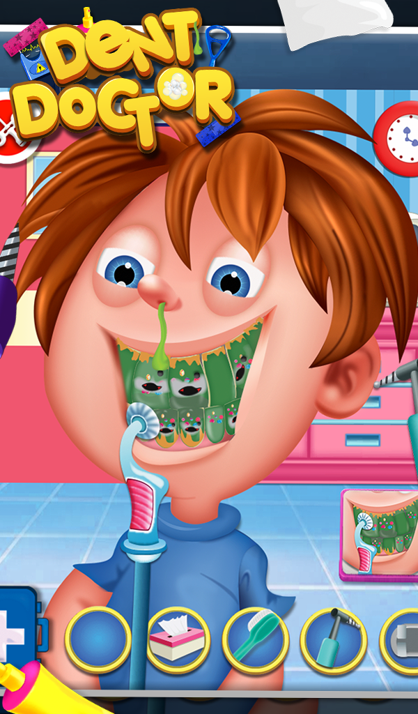 Android application Dent Doctor - Kids Game screenshort