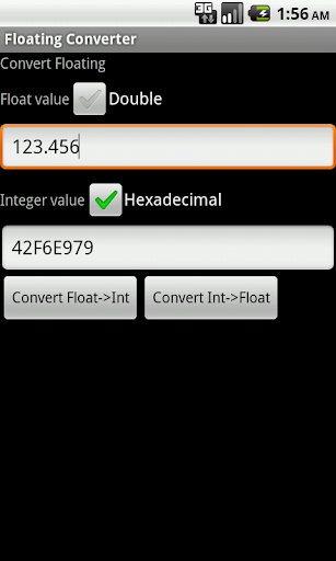 Floating Point Converter