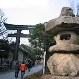 The entrance to Tomioka Hachiman-gu Shrine