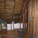 The new electrical wiring I put in the 3rd floor