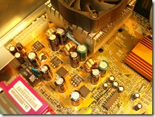 Capacitores hinchados