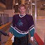 Christmas 2007 &ndash; My brother, before the hockey game.