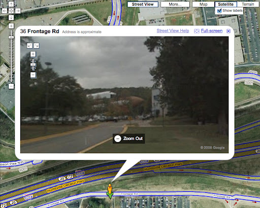 google maps street view pictures. sharing the street view.