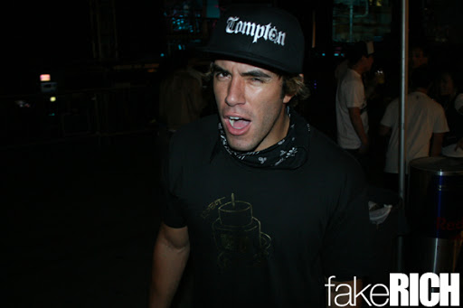when i white dude wears a compton hat its always funny