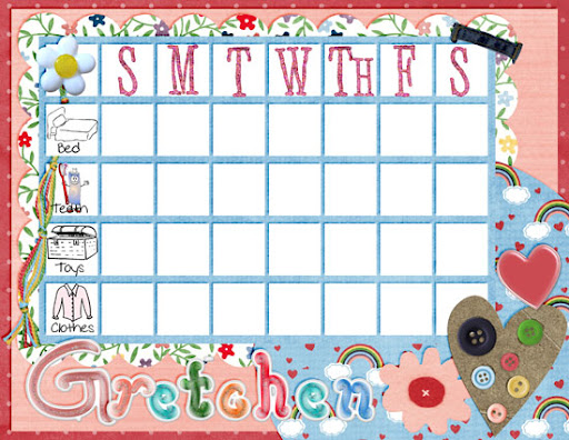 printable incentive charts for