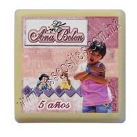 Bocadito para cumpleaños con imagen 100% comestible