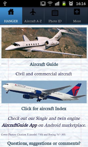 Aircraft Information Guide