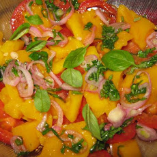 Tangy Tomato and Mango Salad