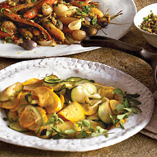 Warm Summer Squash Salad